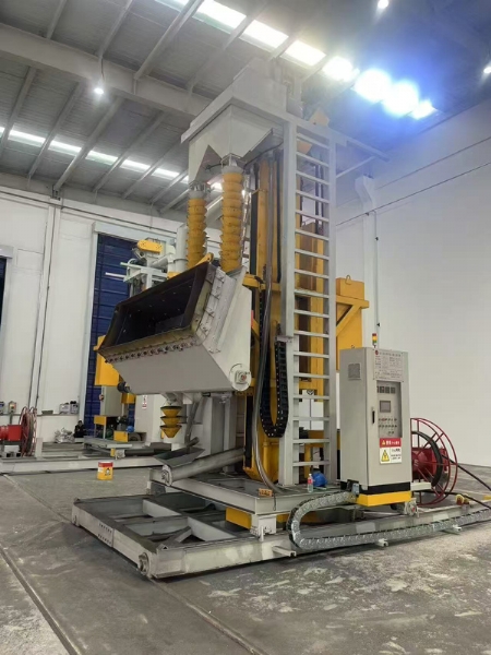 塔筒內外壁拋丸機